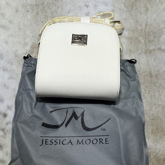 NWT Jessica Moore Exquisite Vegan Leather Crossbody Bag