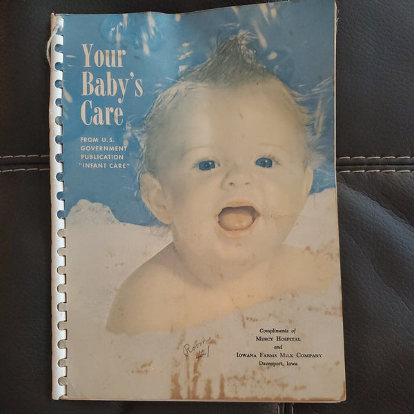 VTG 'YOUR BABY'S CARE' BABY 23RD ED CARLETON J WEST PUBLICATIONS TRADE PAPERBACK