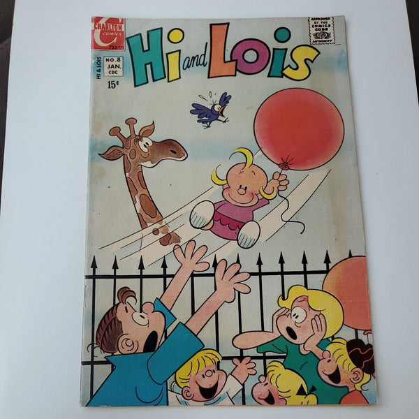 Hi and Lois #8 Charlton Comics 733-171 January 1970