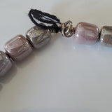 Boutique Heavier Weight Muted Lavendar Stone Necklace