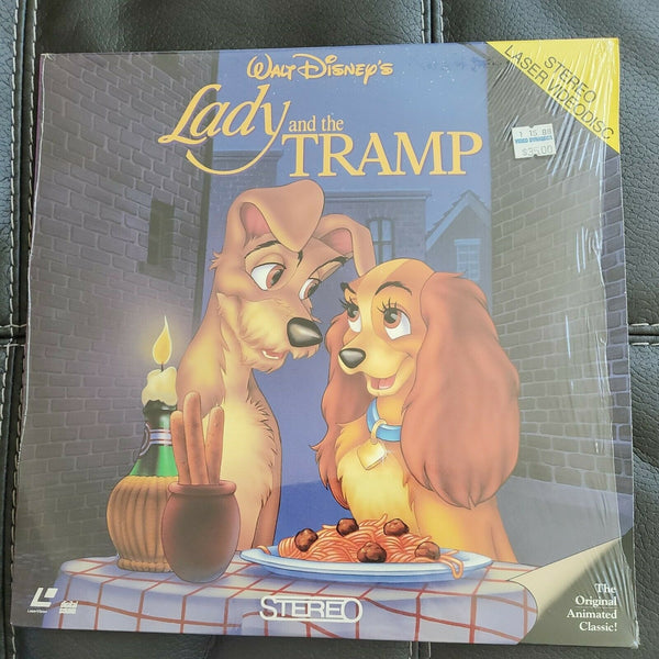 LADY AND THE TRAMP Walt Disney Animated Classic LASERDISC Stereo Edition
