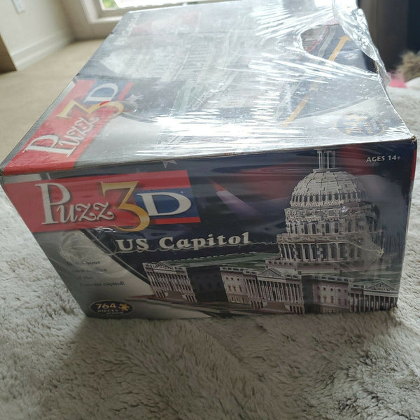 Puzz 3D US CAPITOL Dimensional PUZZLE 764 Pieces NEW SEALED Washington DC Gift