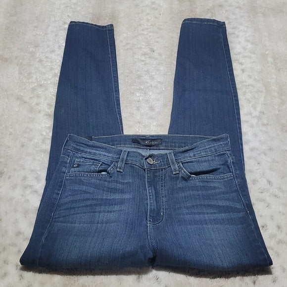 KanCan Dark Wash Higher Rise Skinny Blue Jeans Size 27