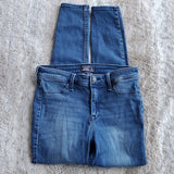 Abercrombie & Fitch Harper Low Rise Blue Jean Legging Size 27