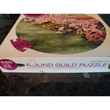 Whitman Guild Vintage 650 Round Jigsaw Puzzle