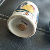 Vintage Ceramic Salt Pepper Shakers Moonshine Jug Chicken house Country Japanese