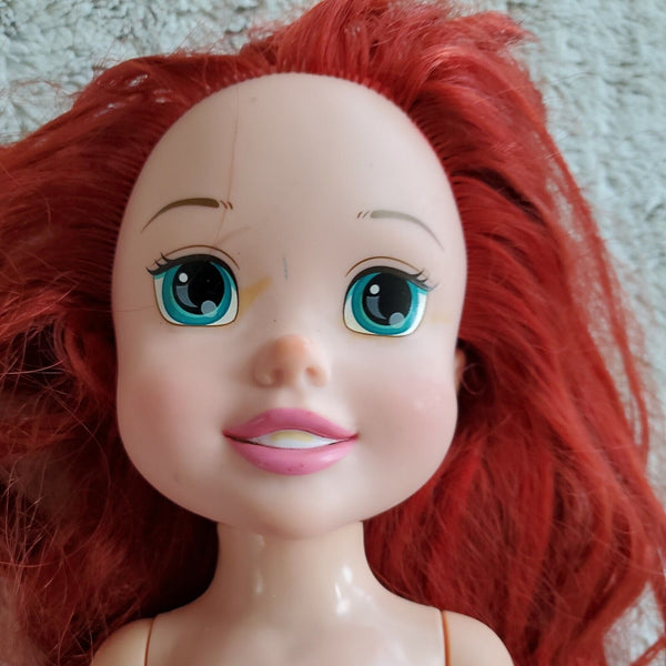 Disney Talking Light Up Little Mermaid Ariel 14" Doll Toy New Batteries Needed