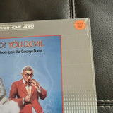 OH, GOD! YOU DEVIL Laserdisc LD VERY GOOD CONDITION VERY RARE GEORGE BURNS!