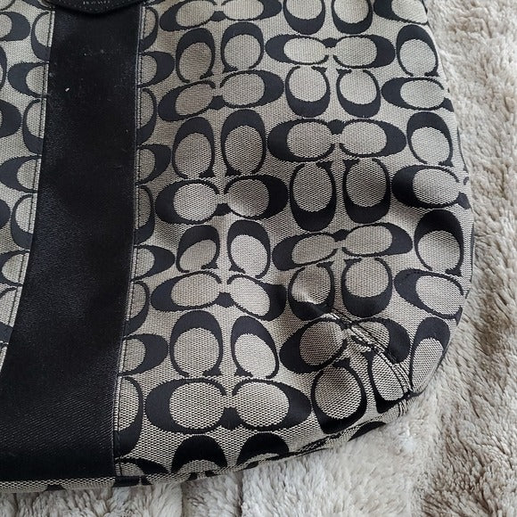 Coach Monogram-Pattern Shoulder Bag