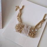 NWT Amelia Rue Multi-Strand Gold Plated Layering Necklace Set