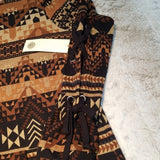 NWT Tacera Long Sleeve Knit Long Dress w Front Pocket