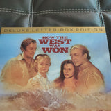 How the West Was Won Deluxe Letter Box Laserdisc Gregory Peck James Stewart