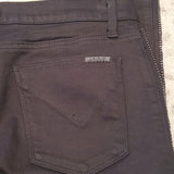Hudson Luna Black Jeans Cropped Skinny Pants Size 27