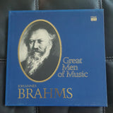 Time Life Great Men of Music 4 LP Box Set Brahms Vintage Vinyl LP Record Album