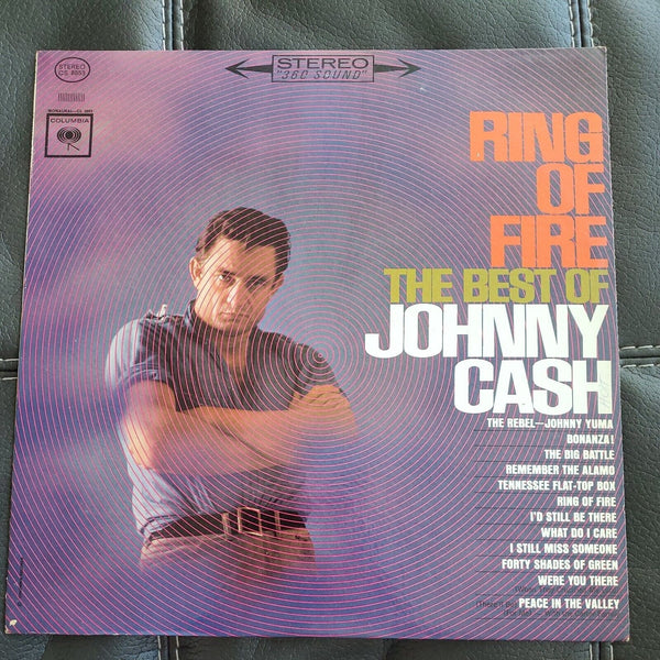 1963 Johnny Cash Ring Of Fire - The Best Of Johnny Cash 8853 LP33 Columbia