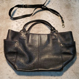 Kate Spade Pebbled Black Leather Shoulder Bag