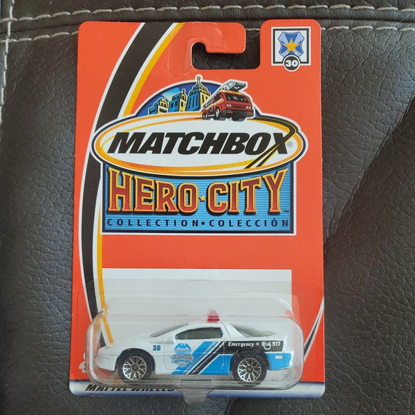 MATCHBOX MOC HERO CITY 2003 #30 CHEVROLET CHEVY CAMARO Z-28 POLICE CAR 97726