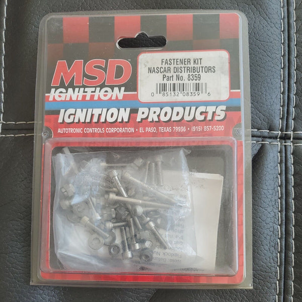 NWT MSD Ignition Part No 8359 Fastener Kit Nascar Distributors