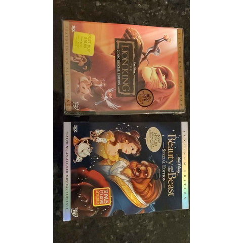 2 DVD Platinum Collection - Lion King and Beauty and the Beast