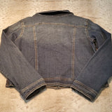 DressBarn Medium Wash Blue Denim Jean Jacket Size M