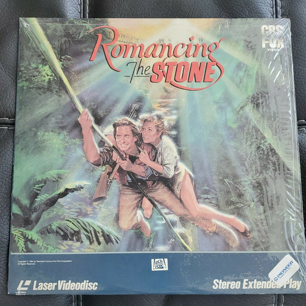 Romancing The Stone Laserdisc CBS Fox Video Michael Douglas Kathleen Turner