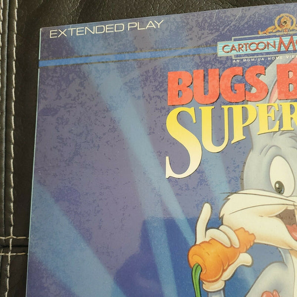 BUGS BUNNY SUPERSTAR Laserdisc Very Good Full Length Movie Orson Wells MGM