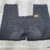 Tommy Hilfiger Grey Black w White Wash Straight Leg Jeans Size 34 x 32