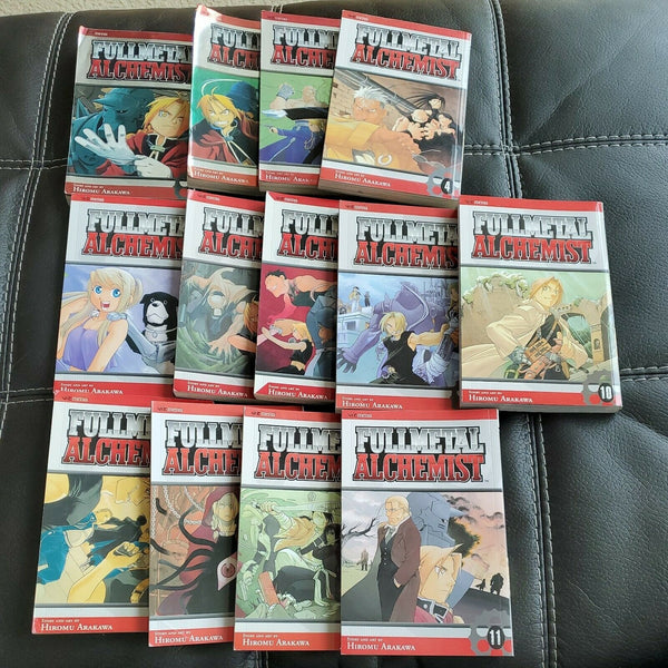 Fullmetal Alchemist Manga vol 1-13 Viz Media English Hiromu Arakawa Very Good