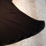 JS Boutique Midi Length Black Dress w Beading Size 4
