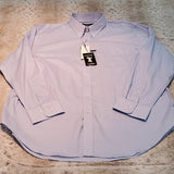 NWT Lauren Ralph Lauren Classic Fit Blue Dress Shirt