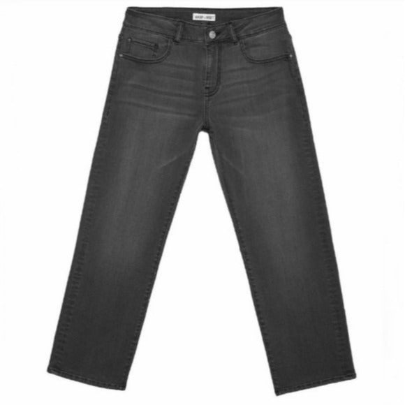 NWT Warp + Weft Black Oak Ankle Crop Jeans Size 6