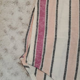 NWT Splendid Linen Stripe Picnic Dress W Tie RD0231X