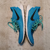 Nike Free 5.0 Blue Mesh Runnimg Shoe Size 7.5