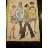 McCall's Pattern 9694 Misses Aprons Size Small 8-10