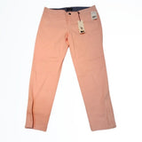 NWT U.S. Polo Assn. Peach Skinny Cropped Pants Size 2