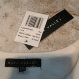 NWT Napa Valley French Ivory Pull Over Crew Sweater