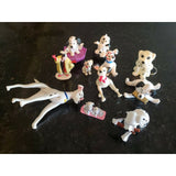 Walt Disney 101 Dalmatians Mixed Figure Lot of 11 Different Figures
