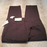 NWT Christopher & Banks Black Pull On Shape Ankle Pant Size 8P