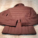 Kenneth Cole Reaction Brown Down Fill Puffer Coat Size S
