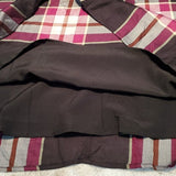 NWT LOFT Plaid Long Sleeve Sheath Midi Dress Size 16