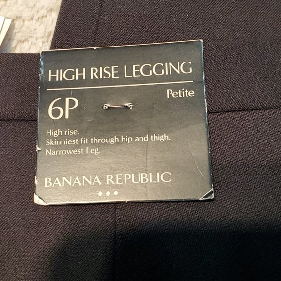 NWT Banana Republic High Rise Skinny Leg Size 6P