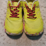 Danskin Now Bright Yellow and Pink Sneakers Size 9.5