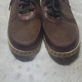 Born BOC Brown Leather Fashion Sneakers Size 9.5