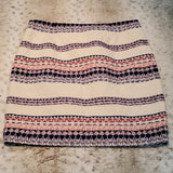 Katherine Barclay Wool Blend Striped Skirt Size 6