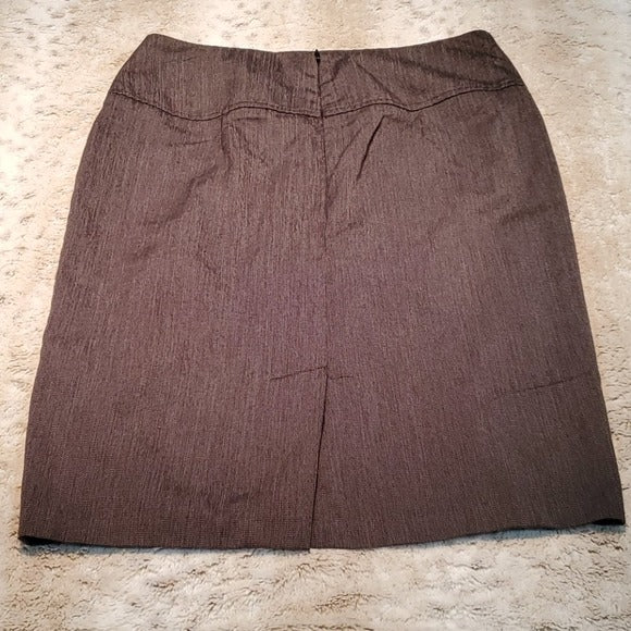 NY & Co Dark Grey HighWaisted Pencil Skirt Size 12
