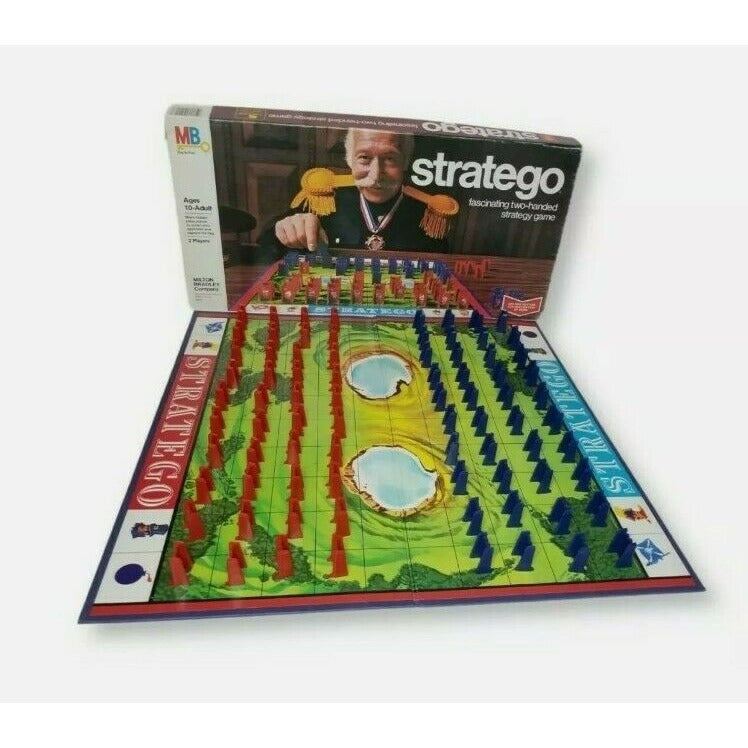 Stratego Strategy Board Game 1975 Milton Bradley – Stylized Thrift