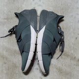 Reebok Grey Blue Neoprene Criss Cross Sneakers Size 10