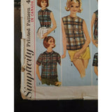 1963 Simplicity # 5326 Woman's Blouse Pattern Size 14
