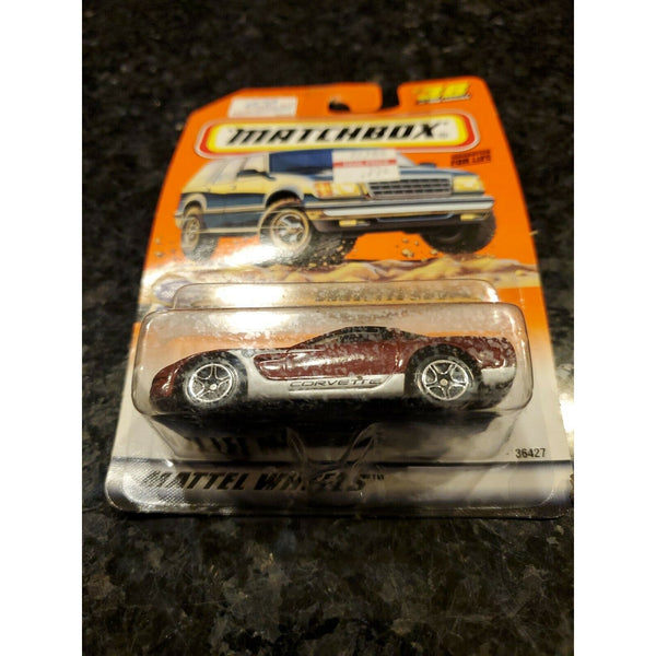2000 Matchbox Corvette Coupe #38 Die-Cast Car Shows Series 8 Mattel