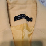 Tribal Golden Yellow Lined Wool Blazer Size 6